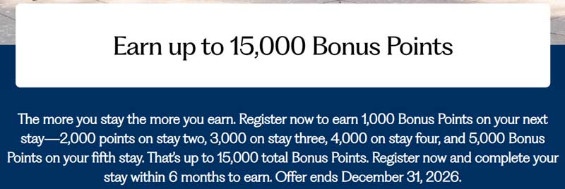 ヒルトン Stay More Earn More 2026 Promotion